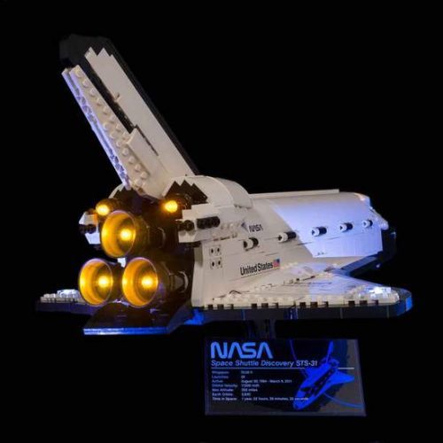 10283 LEGO NASA Space Shuttle Discovery Back Side Light My Bricks 550x550 crop center 5aef1973 e2ed 4a1a 97df a6293e0dd0bc